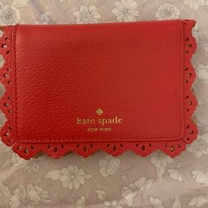 Used pink Kate Spade wallet